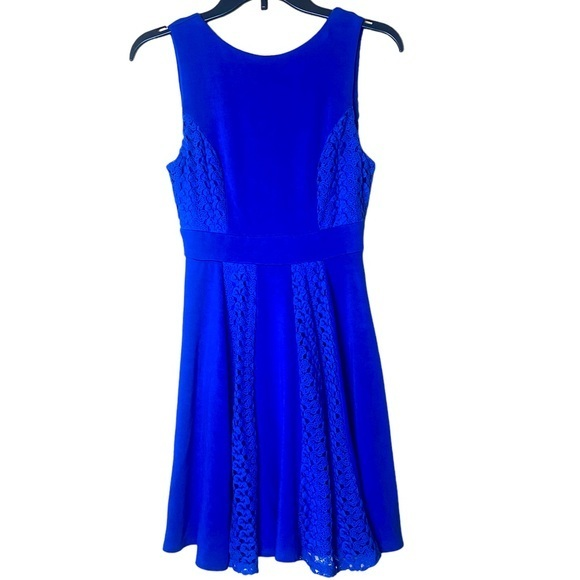 Altar’d State Women‎ Charming Charleston Fit Flare Dress Lace Stretchy Size Med - Picture 1 of 8